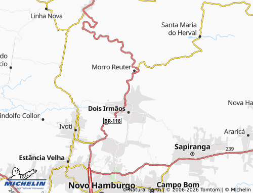Mappa MICHELIN Vale Verde - ViaMichelin