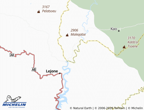 Mappa MICHELIN Ha Lesaoana - ViaMichelin
