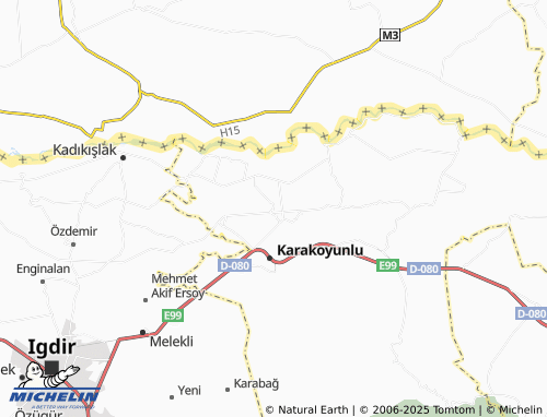MICHELIN-Landkarte Şıracı - ViaMichelin