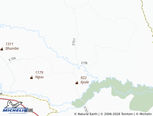 MICHELIN Kwamakuli map - ViaMichelin