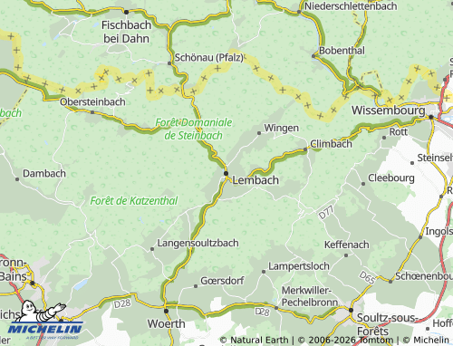 Mapa MICHELIN Lembach - ViaMichelin