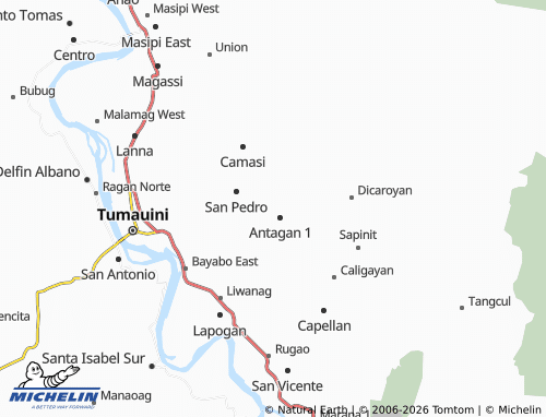 MICHELIN Namnama map - ViaMichelin