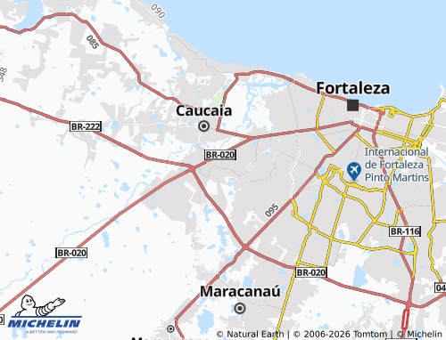 MICHELIN Loteamento Parque Jurema map - ViaMichelin