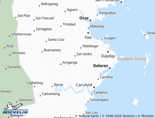 MICHELIN Tanauan map - ViaMichelin
