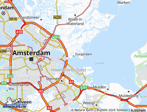 Mapa MICHELIN Durgerdam - ViaMichelin
