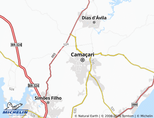 MICHELIN Gleba A map - ViaMichelin
