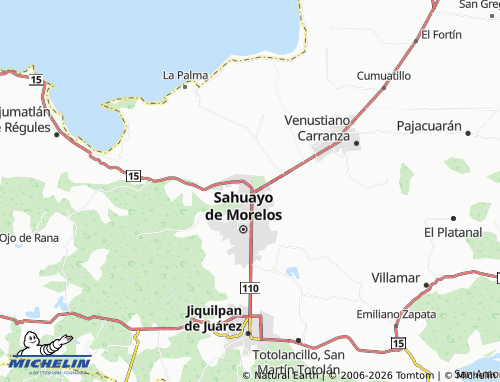 Mapa MICHELIN El Crucero - ViaMichelin