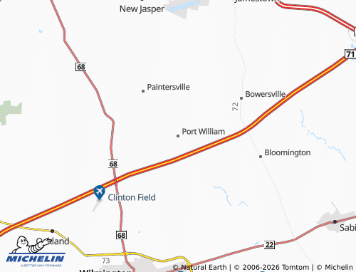 Mapa MICHELIN Port William - ViaMichelin