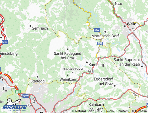 Carte MICHELIN Ebersdorf - ViaMichelin