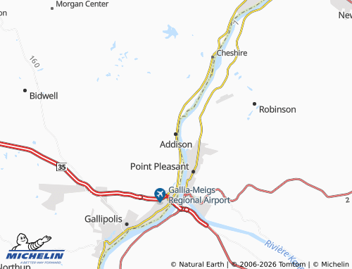 Mappa MICHELIN Addison - ViaMichelin