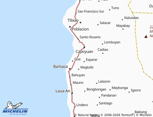 MICHELIN Jinalinan map - ViaMichelin