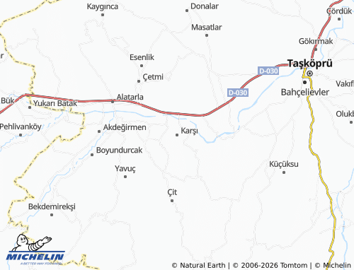 Mappa MICHELIN Karşı - ViaMichelin
