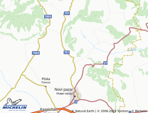 Mappa MICHELIN Stoyan Mihaylovski - ViaMichelin