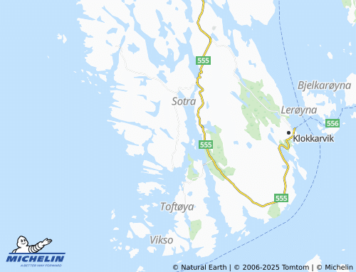 MICHELIN Kausland map - ViaMichelin