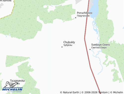 MICHELIN-Landkarte Chubukly - ViaMichelin