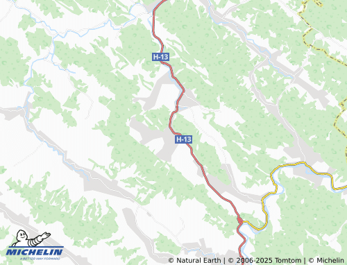 MICHELIN Rozluch map - ViaMichelin