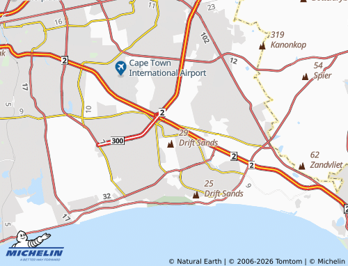 Mapa MICHELIN Mxolisi Phetani - ViaMichelin