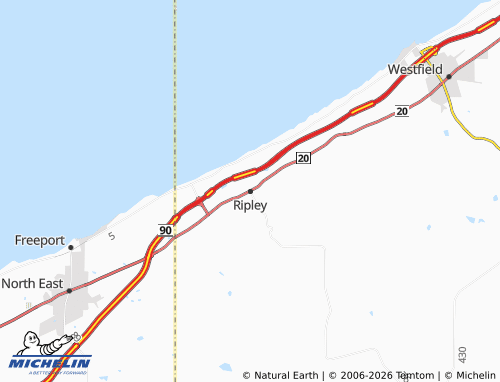 Mapa MICHELIN Ripley - ViaMichelin