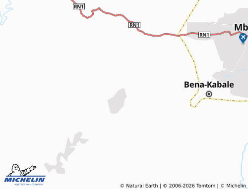 MICHELIN-Landkarte Bena-Baie - ViaMichelin