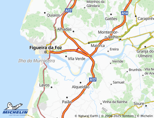 Carte MICHELIN Teixoeira - ViaMichelin