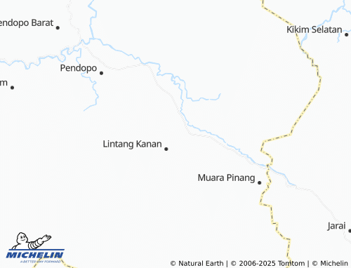 MICHELIN Muara Danau map - ViaMichelin