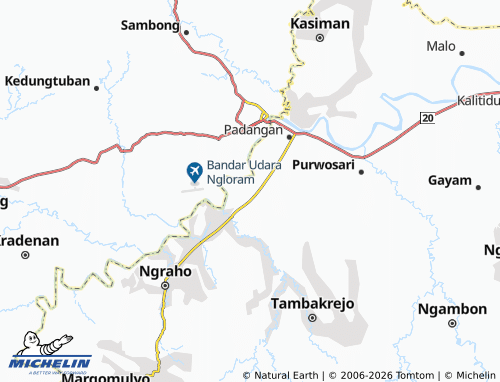 Mapa MICHELIN Prangi - ViaMichelin