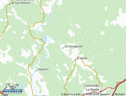 Mapa MICHELIN La Concepción - ViaMichelin