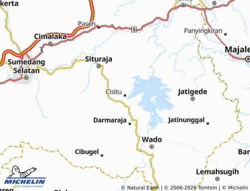 MICHELIN Cisitu map - ViaMichelin