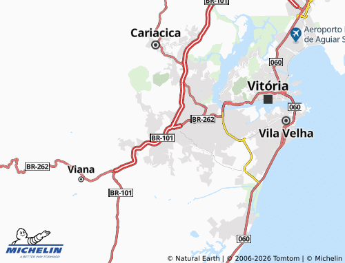 Mapa MICHELIN São Francisco - ViaMichelin