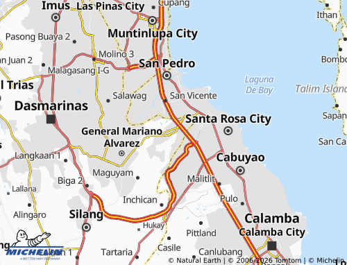 MICHELIN Carmona map - ViaMichelin