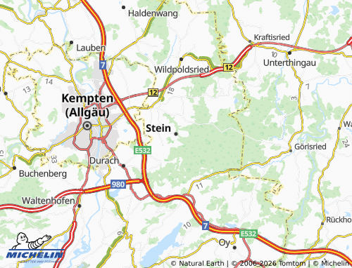 Mappa MICHELIN Stein - ViaMichelin