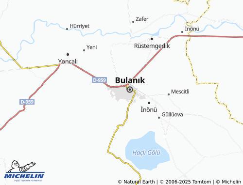 MICHELIN Şehitlik map - ViaMichelin