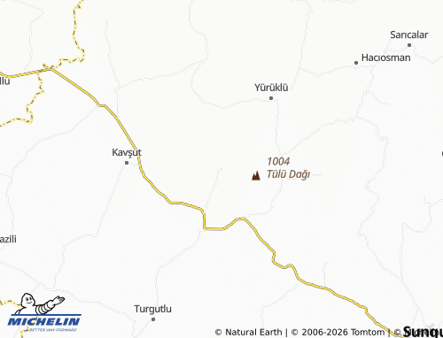 MICHELIN Yeşilyurt map - ViaMichelin