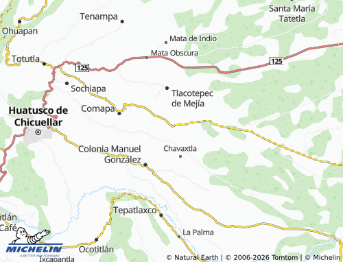 Mappa MICHELIN El Tlaxcale - ViaMichelin