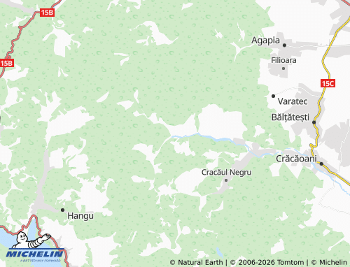 Mappa MICHELIN Mitocu Bălan - ViaMichelin