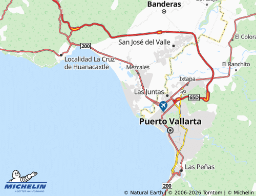 Mapa MICHELIN Nuevo Nayarit - ViaMichelin