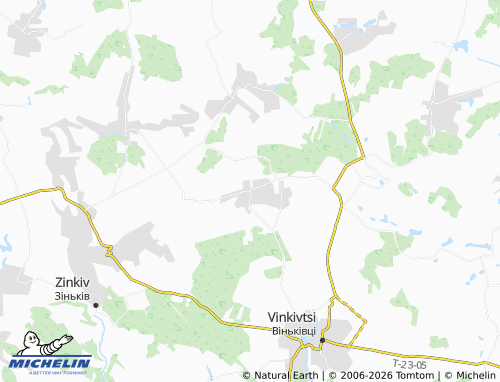 Mapa MICHELIN Petrashivka - ViaMichelin