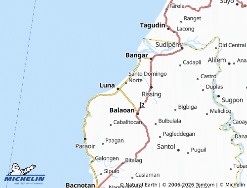 MICHELIN Salcedo map - ViaMichelin