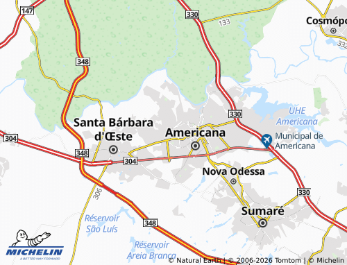 Mapa MICHELIN Vila Dainese - ViaMichelin