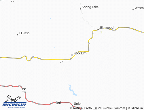 Mappa MICHELIN Rock Elm - ViaMichelin