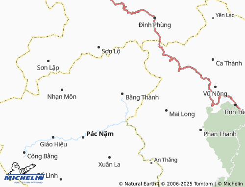 MICHELIN-Landkarte Bằng Thành - ViaMichelin