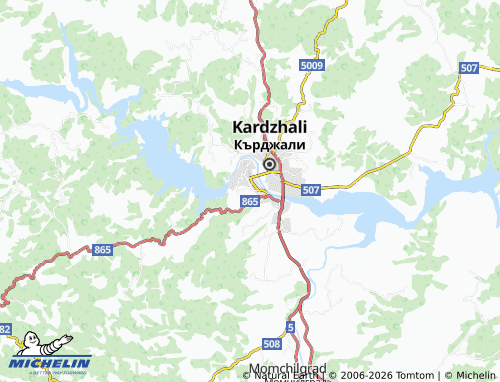 Mappa MICHELIN Vz Kardzhali - ViaMichelin