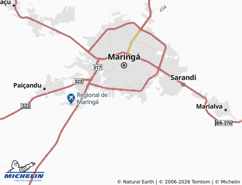 Mappa MICHELIN Zona 22 - ViaMichelin