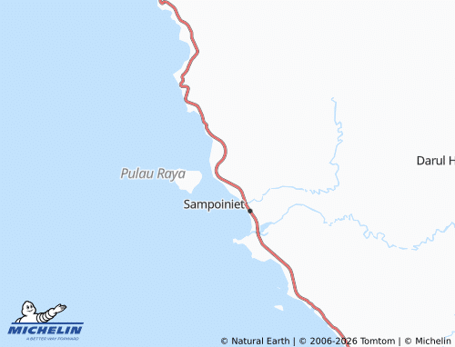 MICHELIN Lhok Kruet map - ViaMichelin