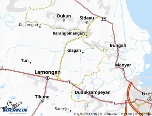 MICHELIN-Landkarte Rayunggumuk - ViaMichelin