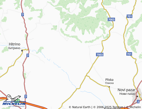 MICHELIN Velino map - ViaMichelin