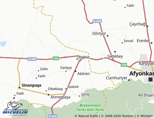 MICHELIN-Landkarte Bağdat - ViaMichelin