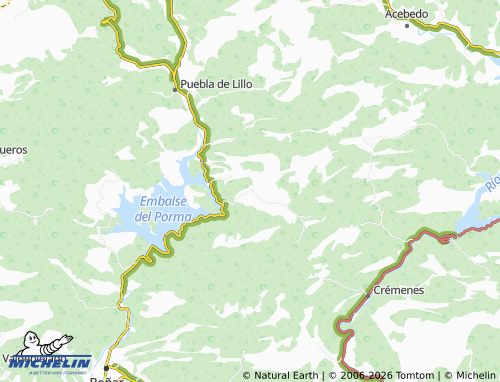 MICHELIN Pallide map - ViaMichelin