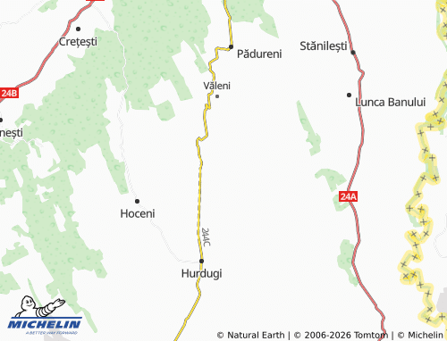 MICHELIN Plotonești map - ViaMichelin