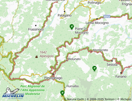 Mapa MICHELIN Castellino - ViaMichelin